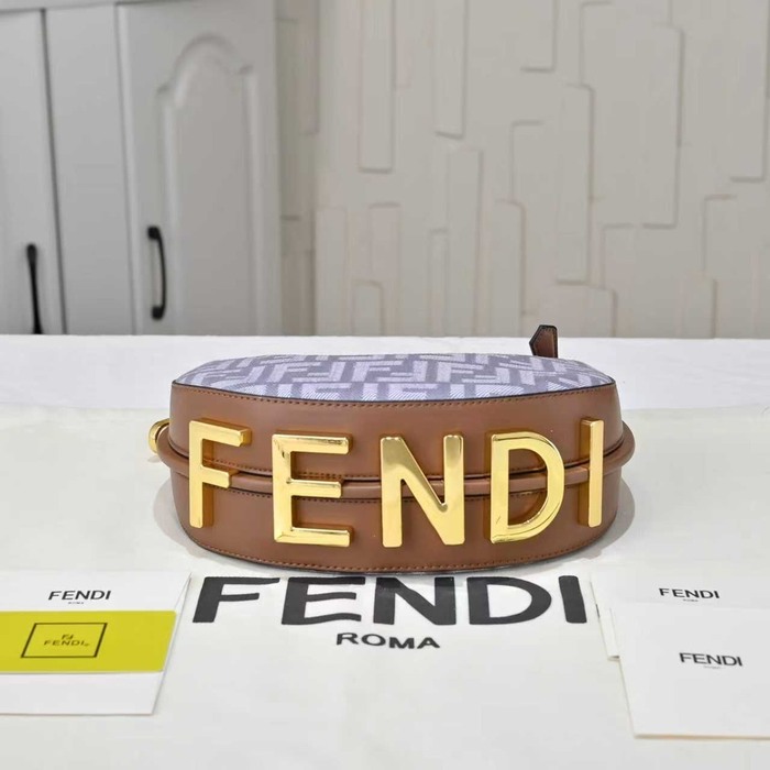 Fendi Tote style 33 Grey 01A