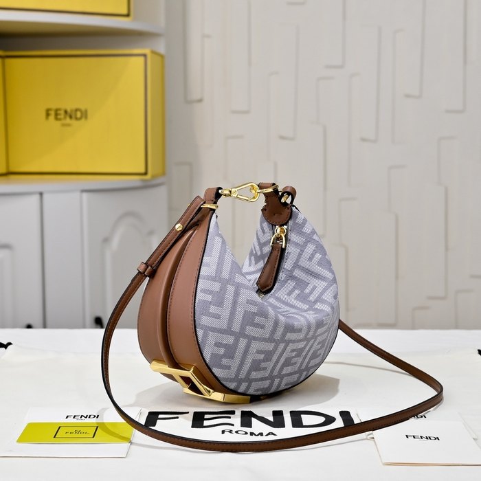 Fendi Tote style 33 Grey 01A