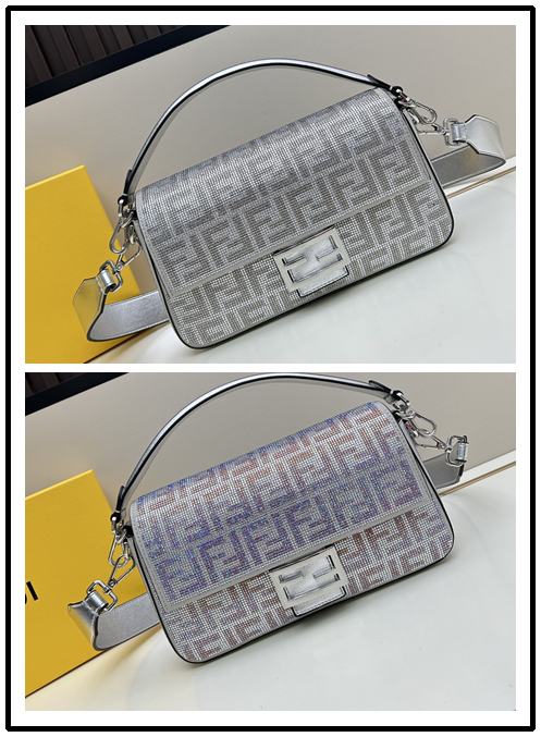 Fendi Tote style 36 Grey 01A