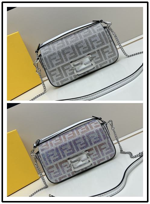 Fendi Tote style 37 Grey 01A