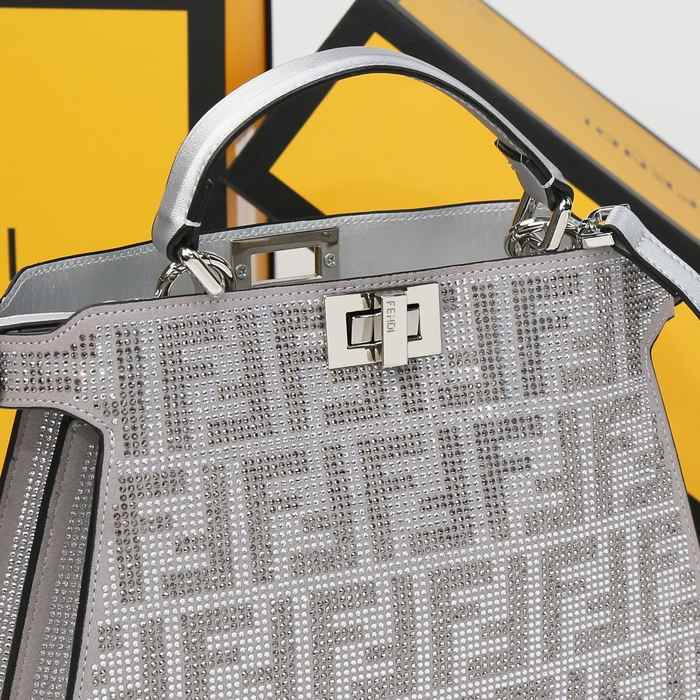Fendi Tote style 38 Grey 01A