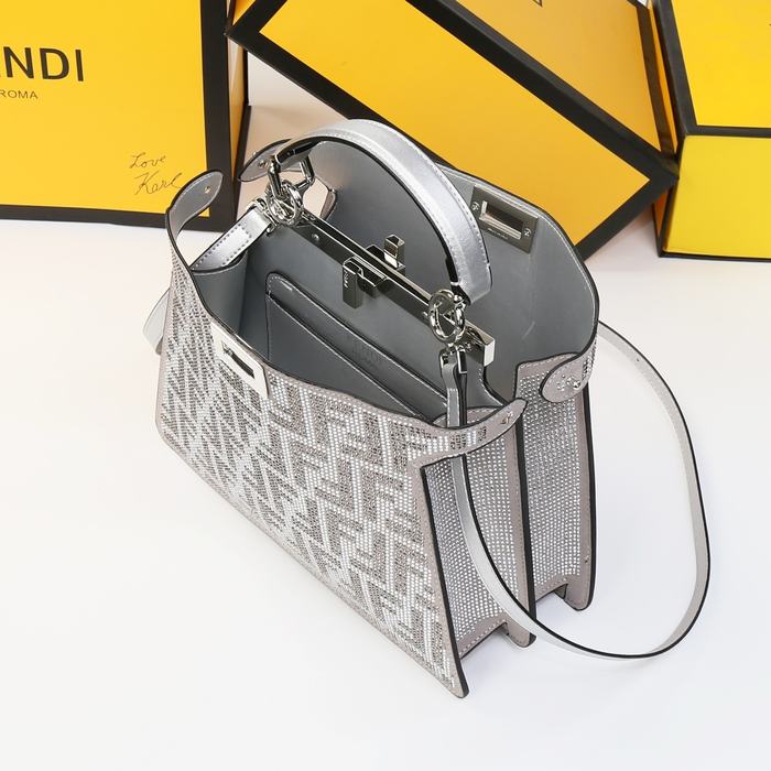 Fendi Tote style 38 Grey 01A