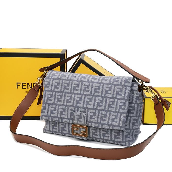 Fendi Tote style 39 Grey 01A