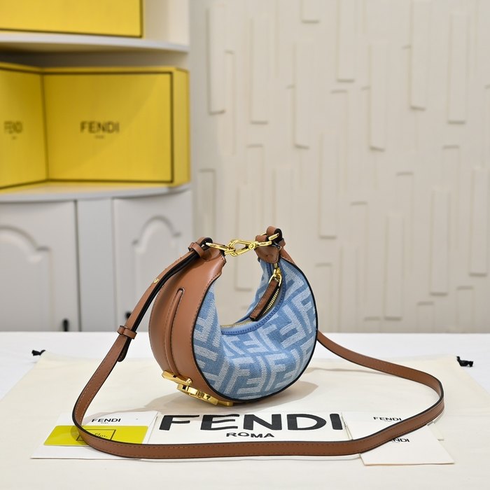 Fendi Tote style 42 Blue 01A