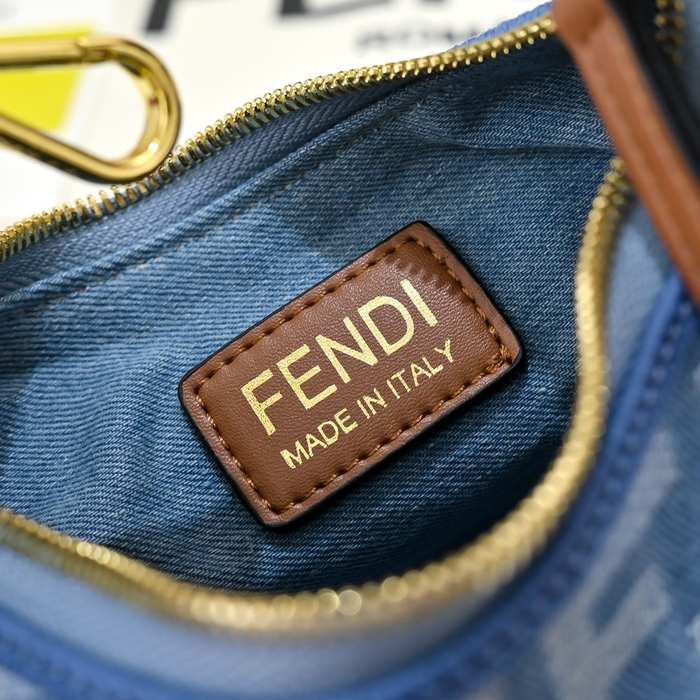 Fendi Tote style 42 Blue 01A