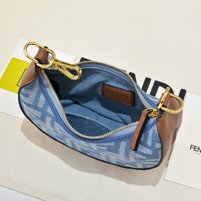 Fendi Tote style 42 Blue 01A