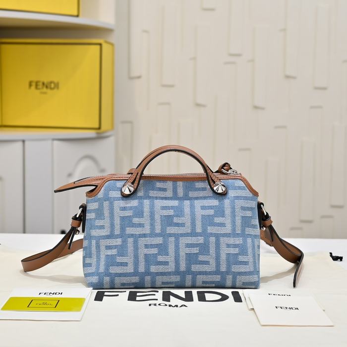 Fendi Tote style 45 Blue 01A