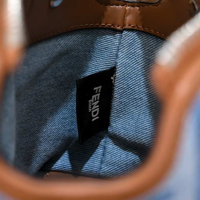 Fendi Tote style 45 Blue 01A