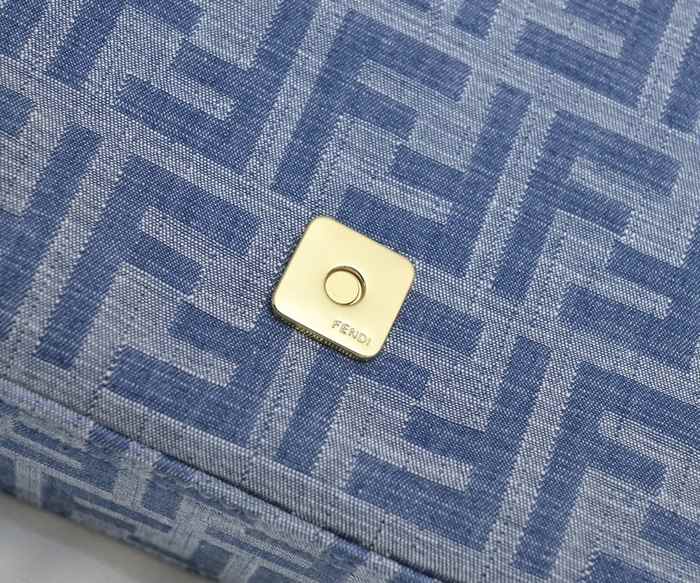 Fendi Tote style 46 Blue 01A