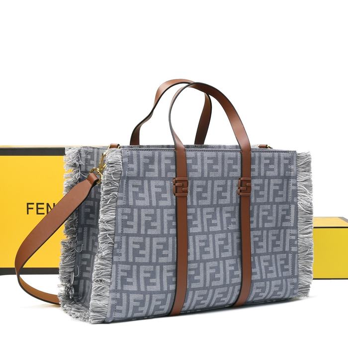 Fendi Tote style 46 Grey 01A
