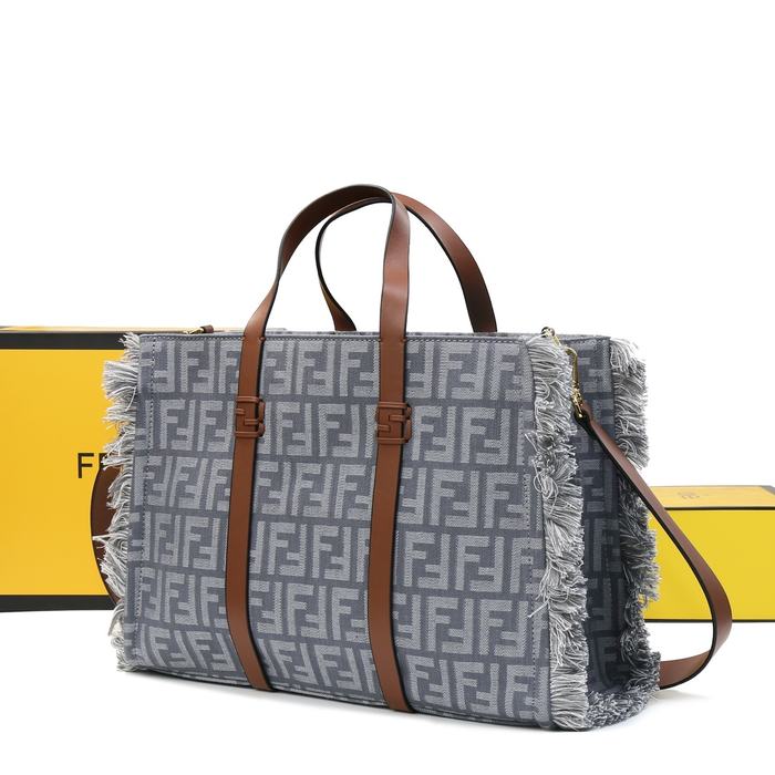 Fendi Tote style 46 Grey 01A