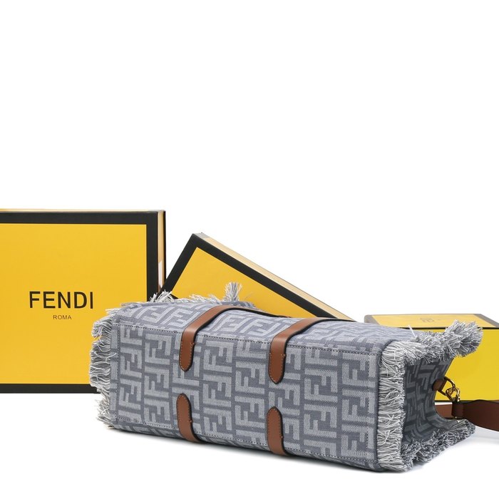 Fendi Tote style 46 Grey 01A