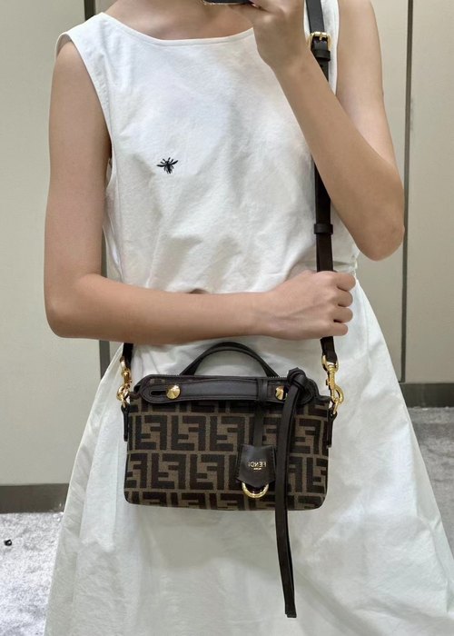 Fendi Tote style 49 Grey 01A