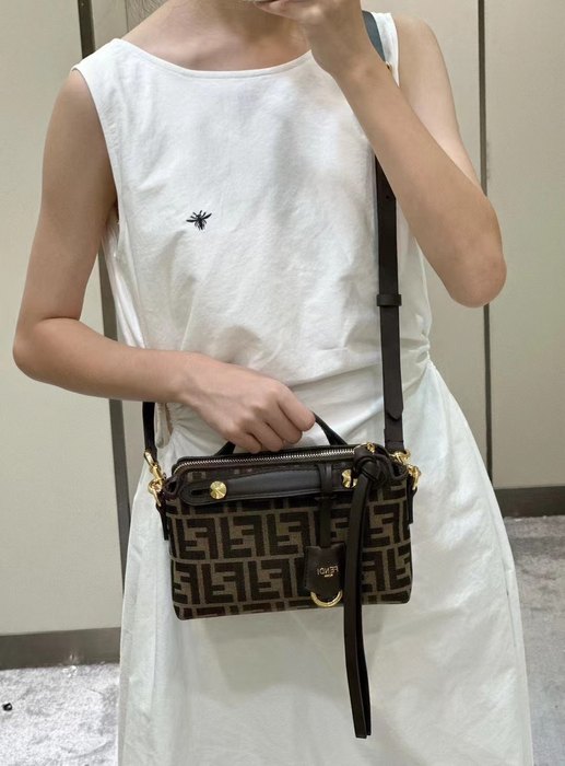 Fendi Tote style 49 Grey 01A