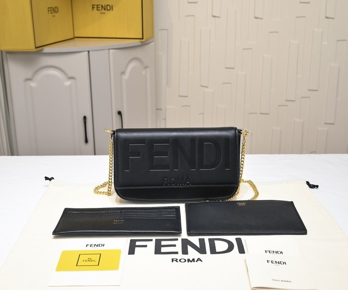 Fendi Tote style 75 Black 01A