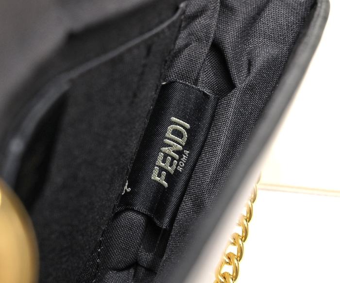 Fendi Tote style 75 Black 01A