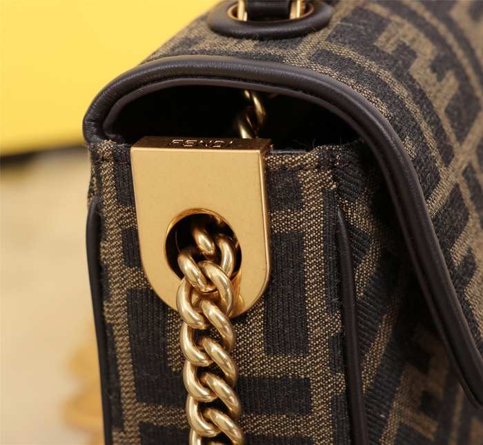 Fendi Tote style 85 Brown 01A