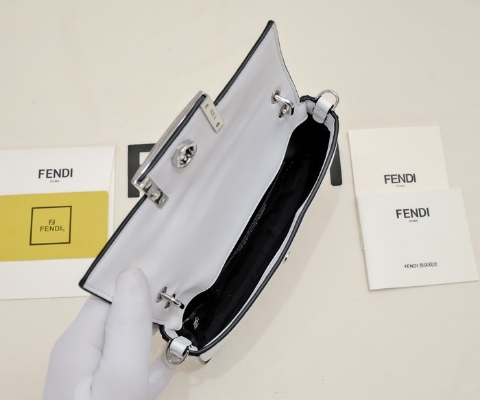 Fendi Tote style 98 Blue 01A