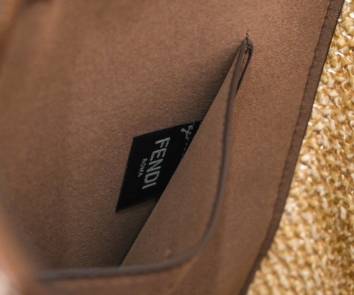 Fendi Tote with elegant design Brown 01A