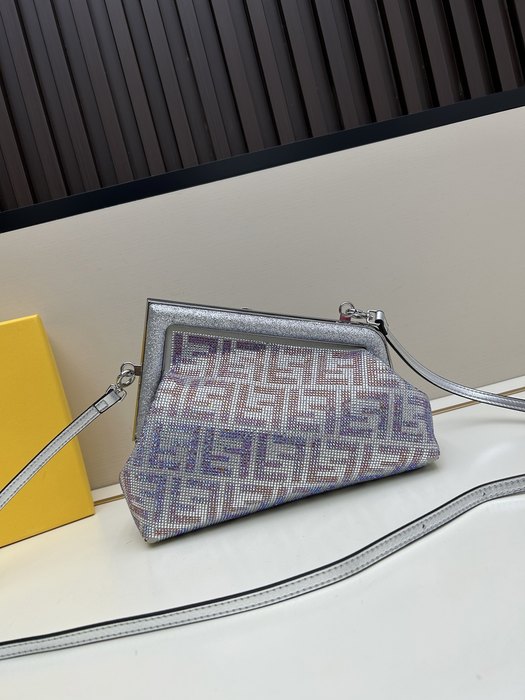 Fendi Tote with stylish design traits Grey 01A