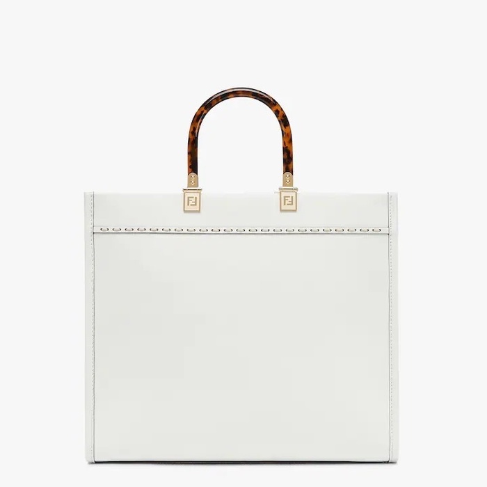 Fendi Tote with stylish features Beige 01A 2