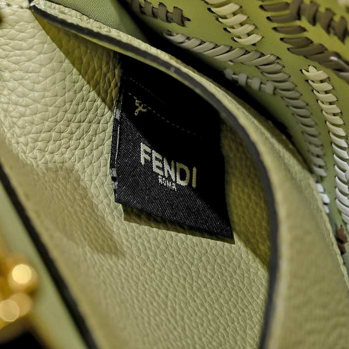 Fendi Tote with stylish features Beige 01A