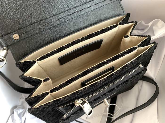 Yupoo Tote bag with structured design Black 01A