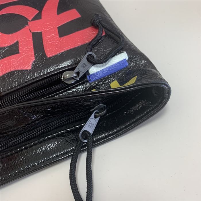 Yupoo Tote with stylish elements Black 01A