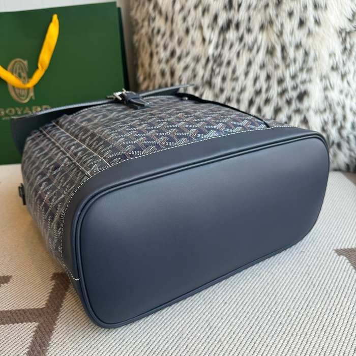 Yupoo Backpack BagTypeTote with top flap and carrying handles Navy 01A