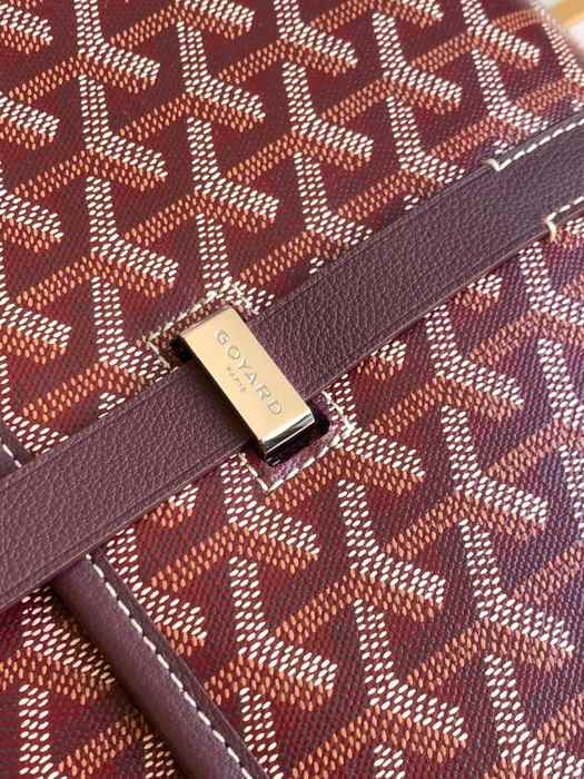 Yupoo BagTypeCrossbody Bag with flap Burgundy 01A