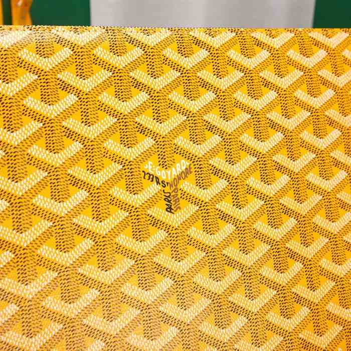 Yupoo BagTypeTote Canvas Bag with Signature Pattern Yellow 01A