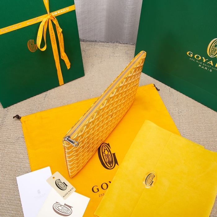 Yupoo BagTypeTote Canvas Bag with Signature Pattern Yellow 01A