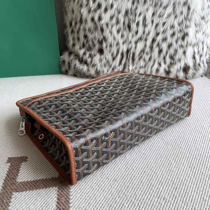 Yupoo BagTypeTote Canvas Tote with geometric pattern Brown 01A