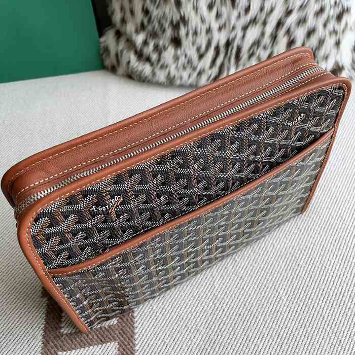 Yupoo BagTypeTote Canvas Tote with geometric pattern Brown 01A