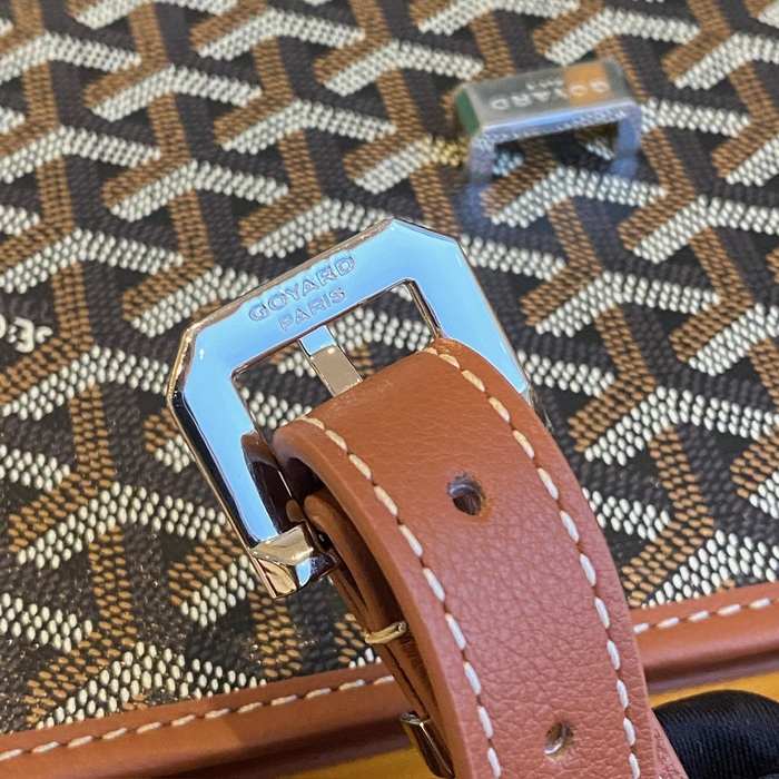 Yupoo BagTypeTote Canvas Tote with signature pattern features Brown 01A