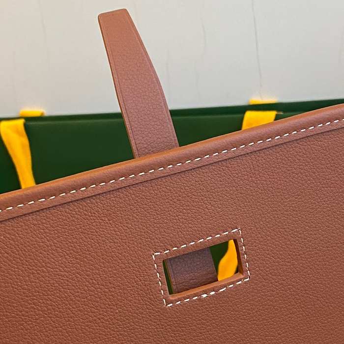 Yupoo BagTypeTote Canvas Tote with signature pattern features Brown 01A