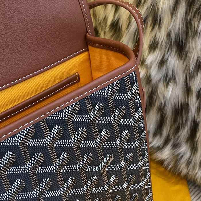 Yupoo BagTypeTote Canvas Tote with signature pattern features Brown 01A