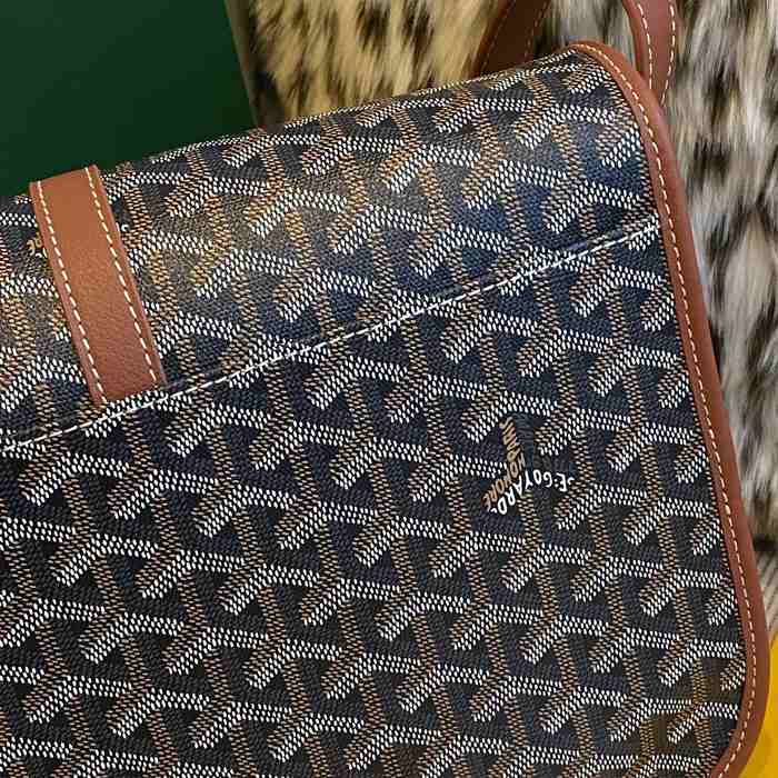 Yupoo BagTypeTote Canvas Tote with signature pattern features Brown 01A