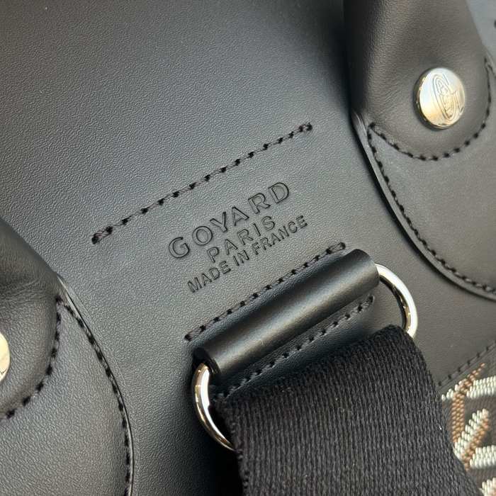 Yupoo BagTypeTote Canvas Tote with structured flap and dual carry options Black 01A