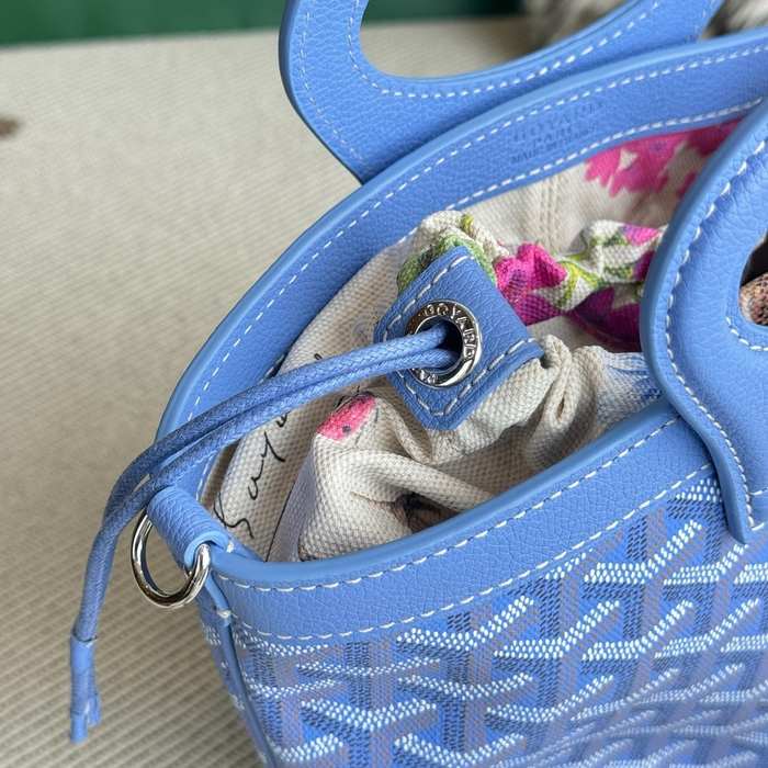 Yupoo BagTypeTote Compact Tote with decorative surface Blue 01A