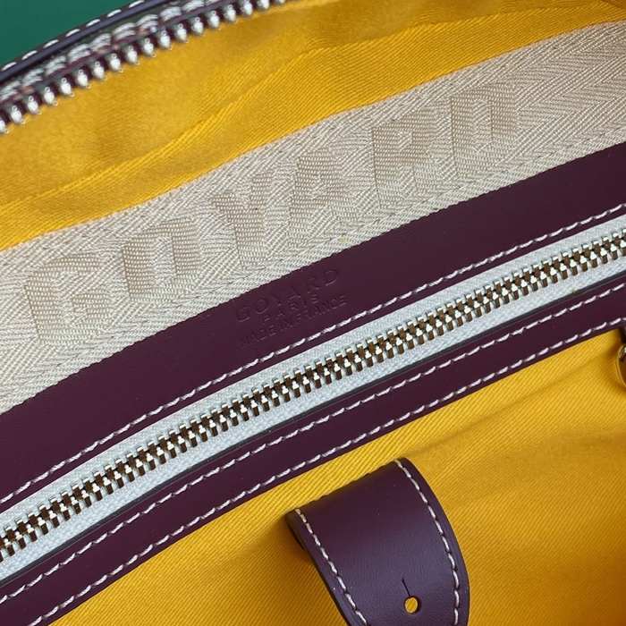 Yupoo BagTypeTote Elegant Curved Design Burgundy 01A