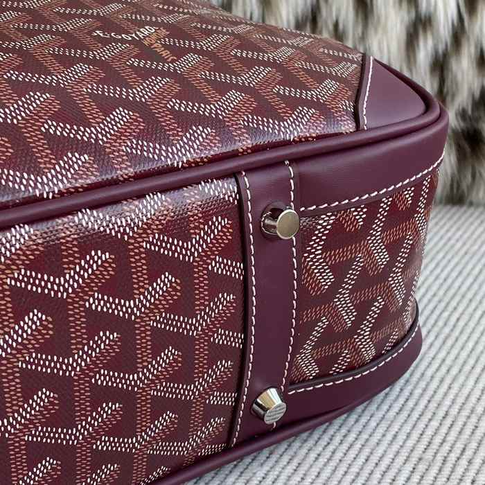 Yupoo BagTypeTote Elegant Curved Design Burgundy 01A