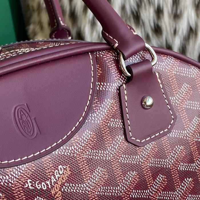 Yupoo BagTypeTote Elegant Curved Design Burgundy 01A