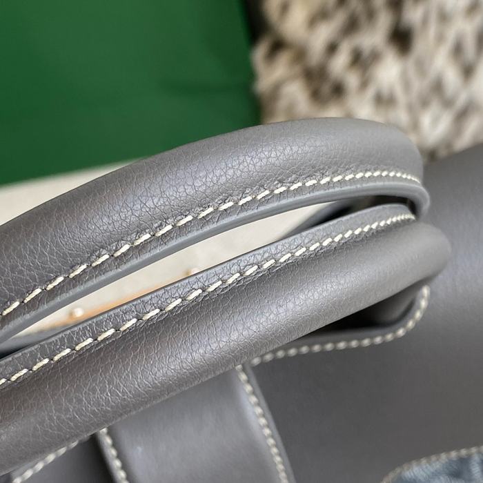 Yupoo BagTypeTote Grey Fabric Tote with Top Handle Grey 01A