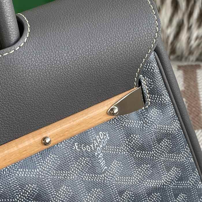 Yupoo BagTypeTote Grey Fabric Tote with Top Handle Grey 01A