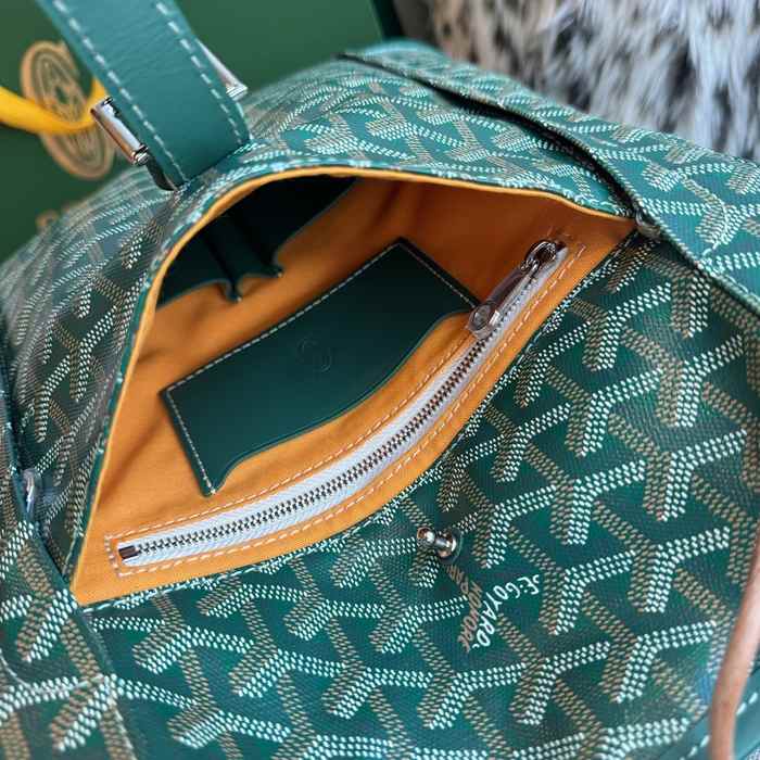 Yupoo BagTypeTote Leather bag with woven design Green 01A
