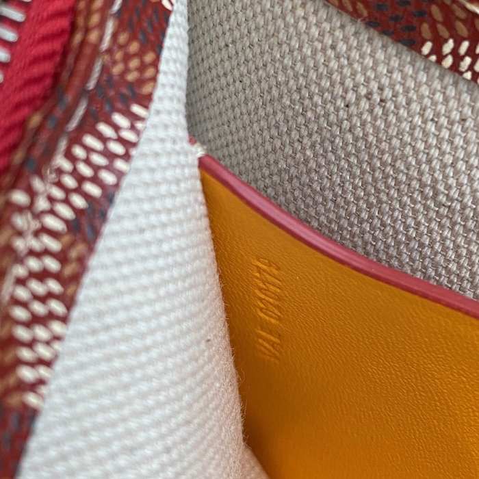 Yupoo BagTypeTote Leather crossbody bag with woven design Red 01A