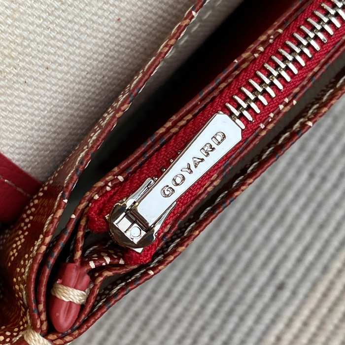 Yupoo BagTypeTote Leather crossbody bag with woven design Red 01A