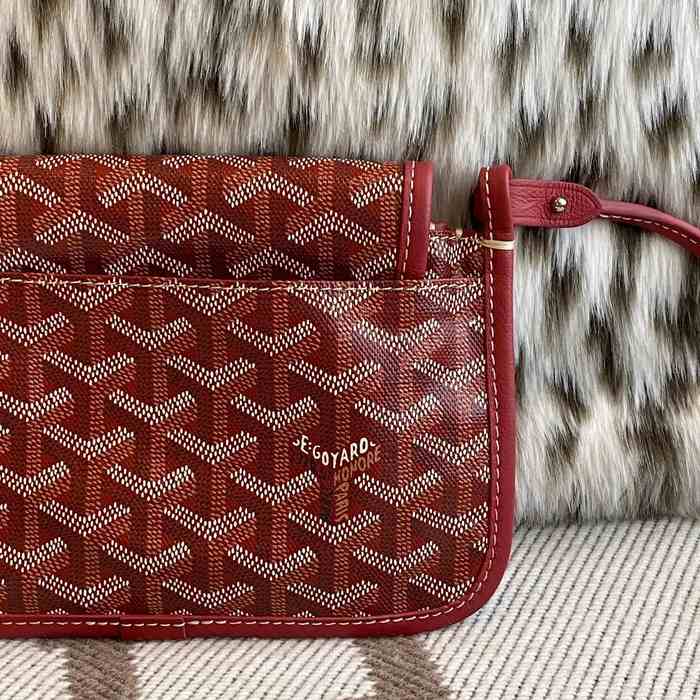 Yupoo BagTypeTote Leather crossbody bag with woven design Red 01A