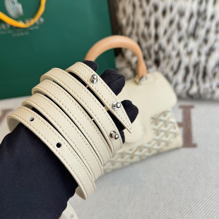 Yupoo BagTypeTote Mini tote bag with structured silhouette Beige 01A